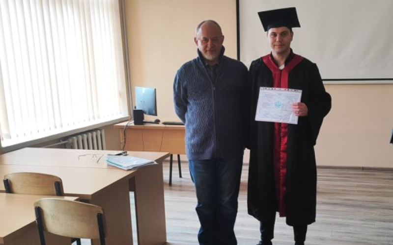 вручення дипломів Магістра випускникам Факультету природничих наук спеціальності 101 Екологія