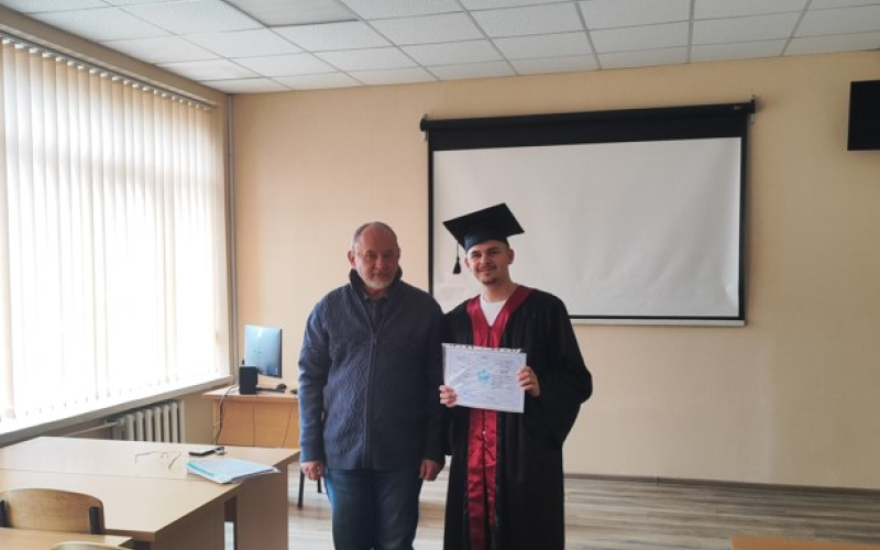 вручення дипломів Магістра випускникам Факультету природничих наук спеціальності 101 Екологія