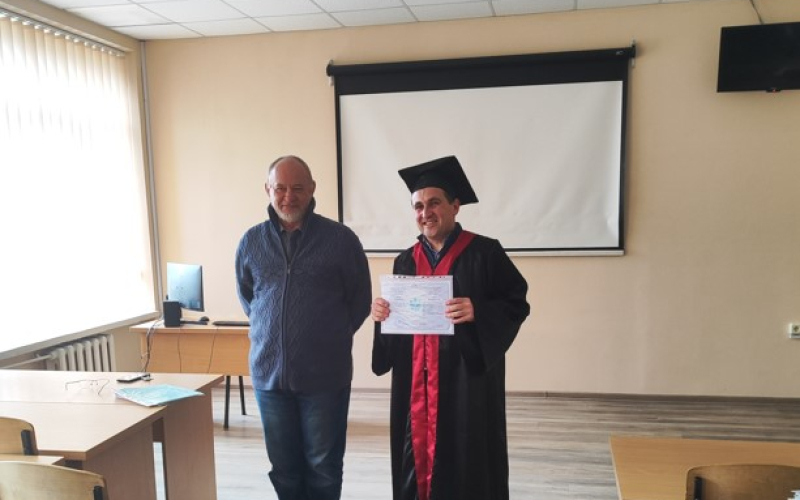 вручення дипломів Магістра випускникам Факультету природничих наук спеціальності 101 Екологія