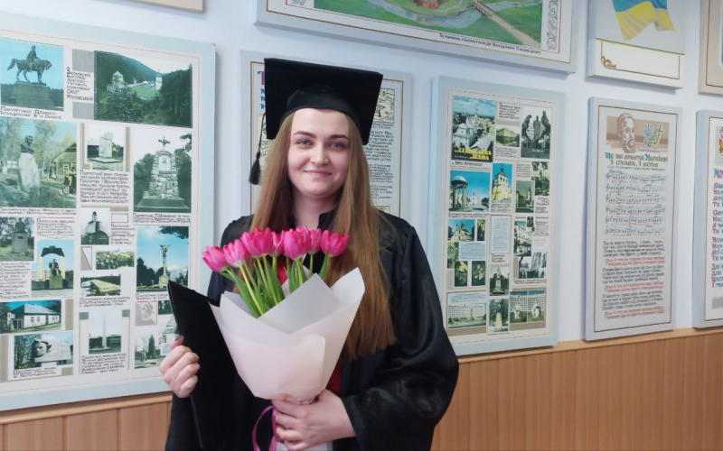 Вручення дипломів магістра філології
