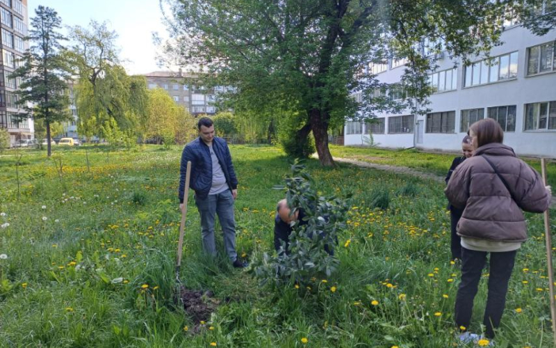 Студенти - екологи підвищення рівня озеленення міста Івано-Франківська