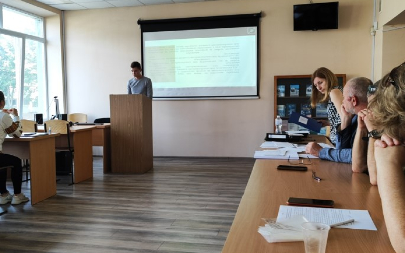 захисти бакалаврських робіт 