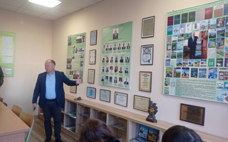 Молодіжний центр міста Стрий у гостях кафедри екології