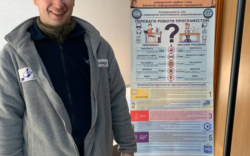 Зустріч із юними винахідниками у межах профорієнтаційної екскурсії