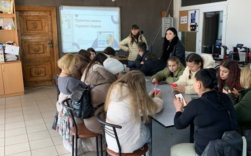 Зустріч із юними винахідниками у межах профорієнтаційної екскурсії