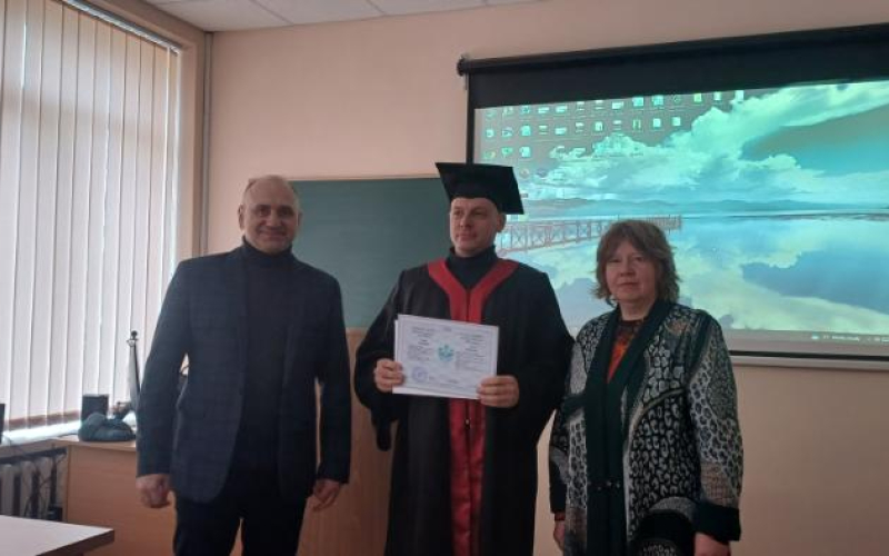 Вручення дипломів Магістра випускникам Факультету природничих наук спеціальності 101 Екологія