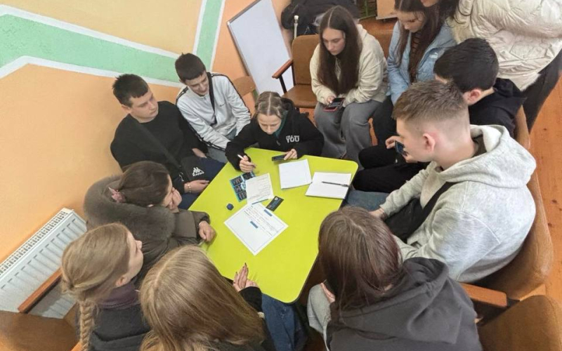 Інноваційна гра зі створення стартапів для школярів Калуша