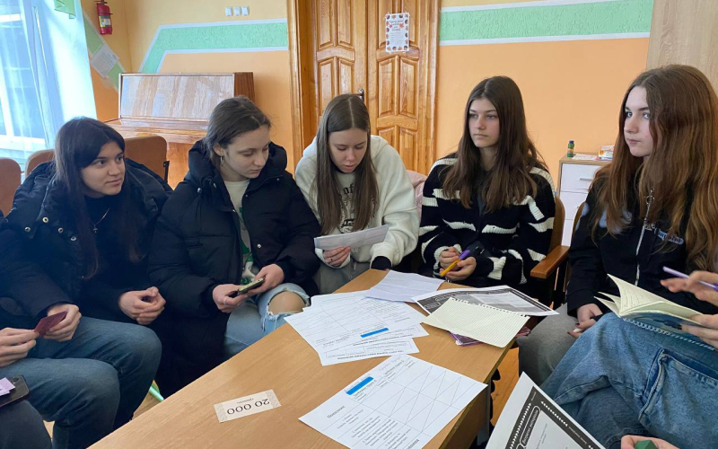Інноваційна гра зі створення стартапів для школярів Калуша