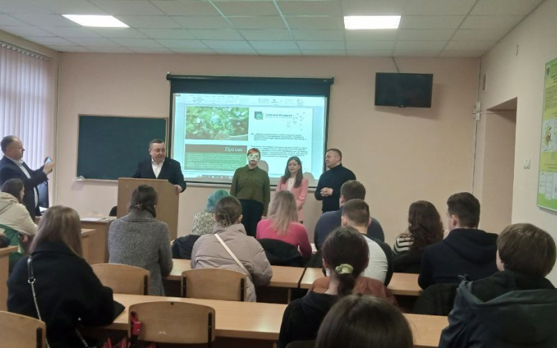 ЗУСТРІЧ З ПРЕДСТАВНИКАМИ ГК «ЗЕЛЕНИЙ КВАДРАТ»