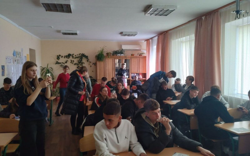 Тренінг-лекція для ліцеїстів спортивного ліцею "Особистий бренд спортсмена"