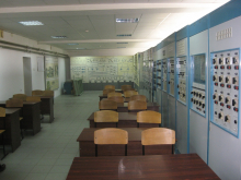 Загальний вигляд щита технологічної схеми КС