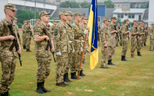 Cкладання Військової присяги 