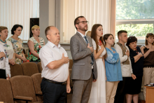 В ІФНТУНГ відбулись урочистості до ювілейного Дня незалежності України