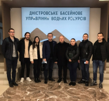Заняття з аспірантами спеціальності 101 Екологія у лабораторії Дністровського БУВР