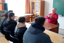 відбулася зустріч студентів групи НЗФ-20-1 з керівництвом ВАТ "Карпатське управління геофізичних робіт"