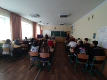 Тренінг-лекція для ліцеїстів спортивного ліцею "Особистий бренд спортсмена"